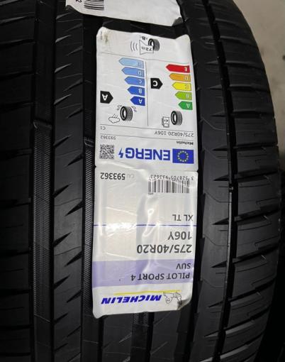 Michelin Pilot Sport 4 S 315/35 R20 и 275/40 R20