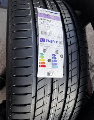 Michelin Latitude Sport 3 315/40 R21 и 275/45 R21