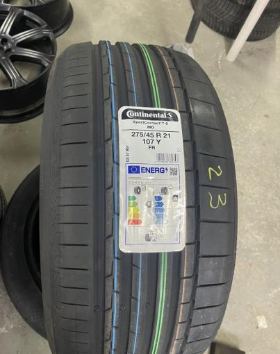 Continental SportContact 6 ContiSilent 275/45 R21 и 315/40 R21 Y