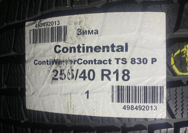 Continental ContiWinterContact TS 830 P 255/40 R18