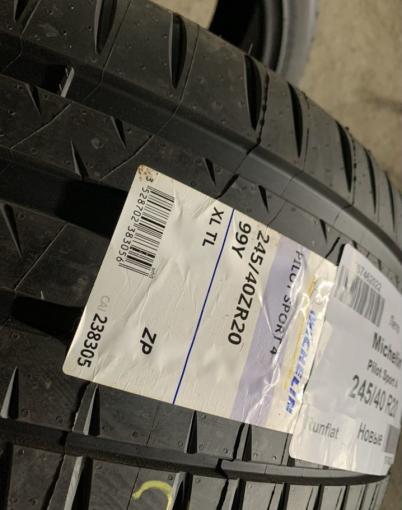 Michelin Pilot Sport 4 S 245/40 R20 и 275/35 R20