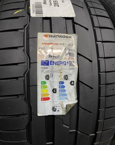 Hankook Ventus V12 Evo2 K120 255/35 R21 и 285/30 R21 Y