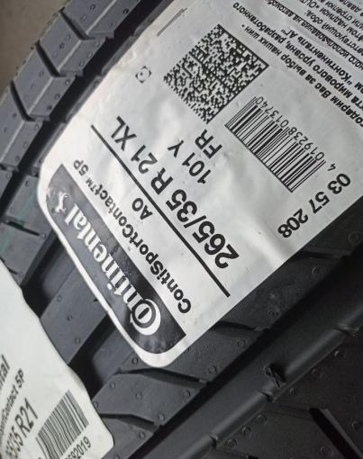 Continental ContiSportContact 265/35 R21