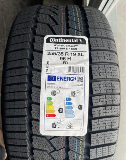 Continental ContiWinterContact TS 860 225/40 R19 и 255/35 R19 H