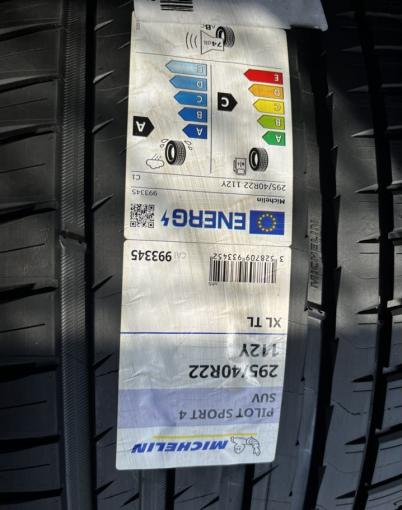 Michelin Pilot Sport 4 S 295/40 R22