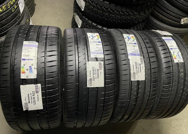 Michelin Pilot Sport 4 S Acoustic 285/40 R22 и 325/35 R22 Y