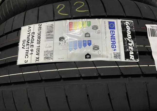 Goodyear Eagle F1 Asymmetric 3 SUV 245/50 R20 105V