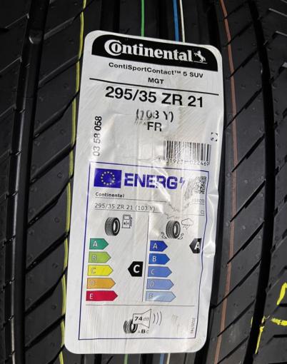 Continental ContiSportContact 5 295/35 R21