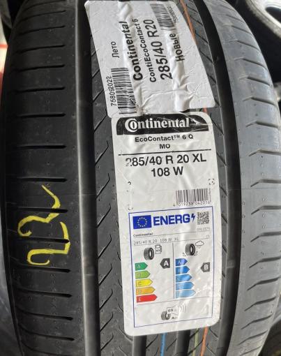 Continental ContiEcoContact 6 255/45 R20 и 285/40 R20 Y