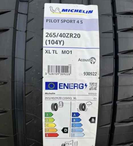 Michelin Pilot Sport 4 S 265/40 R20