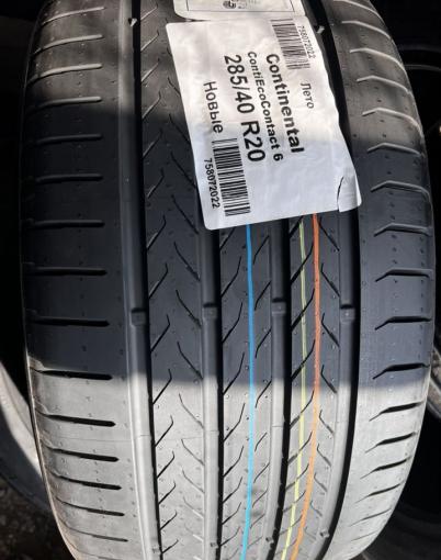 Continental PremiumContact 6 285/40 R20 и 255/45 R20