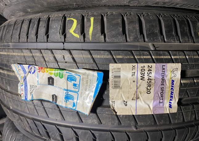 Michelin Latitude Sport 3 Acoustic? 245/45 R20 и 275/40 R20 103W