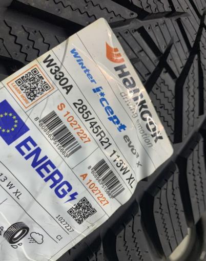 Hankook Winter I&#39;Cept Evo 3 W330A 285/45 R21