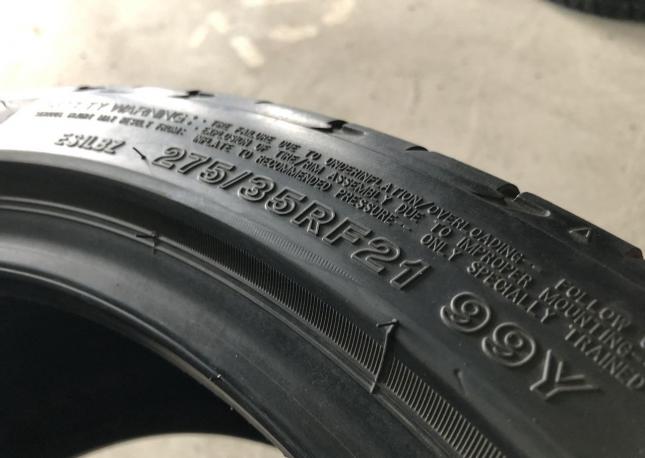 Bridgestone Potenza S001 245/40 R21 и 275/35 R21