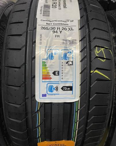 Continental ContiSportContact 5P 265/30 R20 94Y