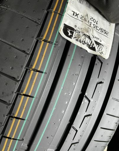 Continental SportContact 6 265/35 R22 и 285/35 R22 Y