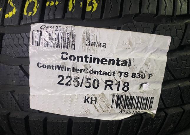 Continental ContiWinterContact TS 830 P 225/50 R18