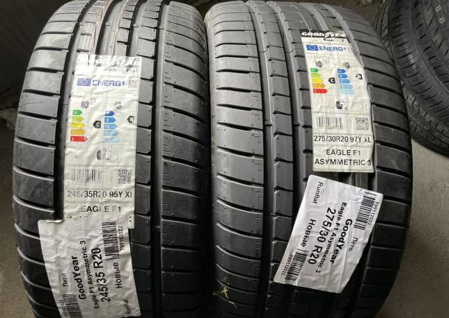 Goodyear Eagle F1 Asymmetric 3 245/35 R20 и 275/30 R20 97Y