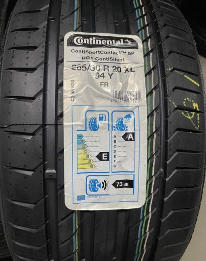 Continental ContiSportContact 5P 265/30 R20 94Y