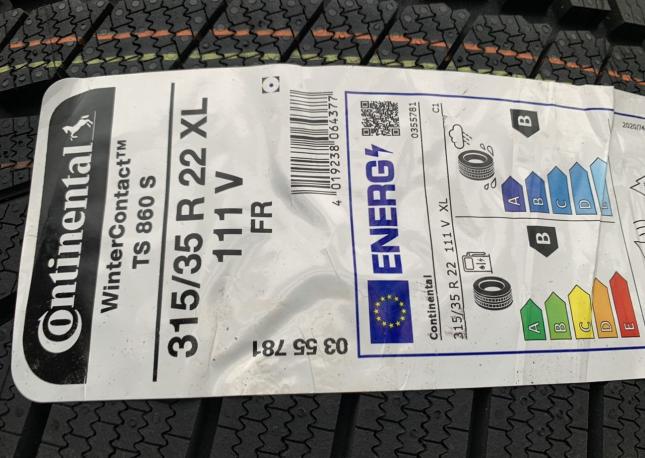 Continental ContiWinterContact TS 860S 315/35 R22 111V