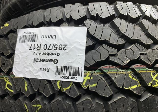 General Tire Grabber 285/70 R17