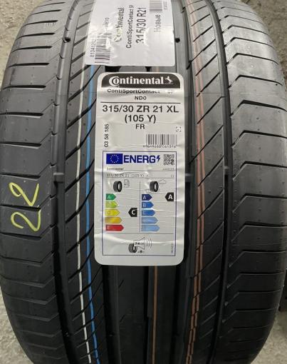 Continental ContiSportContact 5 SUV 275/35 R21 и 315/30 R21 105Y