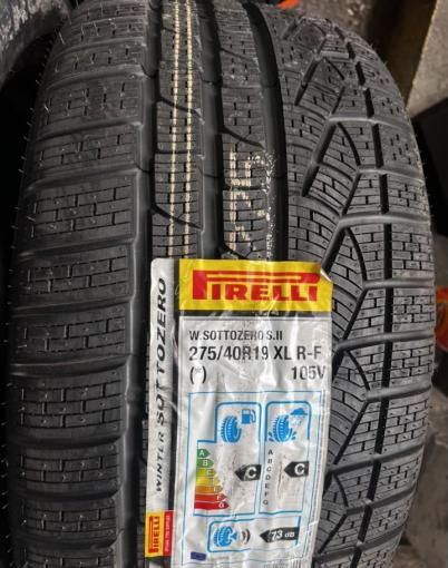 Pirelli Winter Sottozero II 245/45 R19 и 275/40 R19