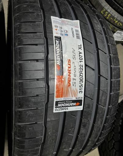 Hankook Ventus S1 Evo 3 K127 315/30 R22 и 275/35 R22