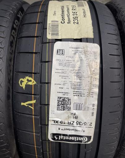 Continental SportContact 6 235/35 R19 91Y