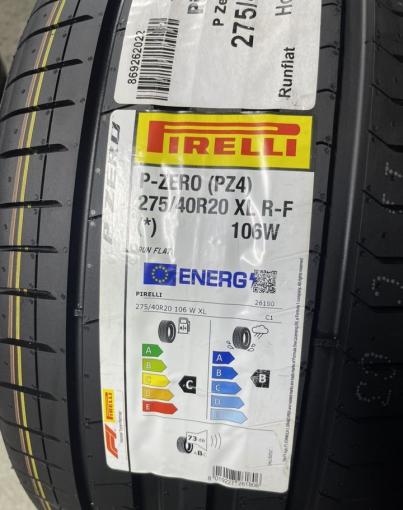 Pirelli P Zero 245/45 R20 и 275/40 R20 W