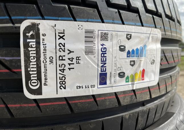 Continental PremiumContact 7 285/45 R22 и 325/40 R22 Y