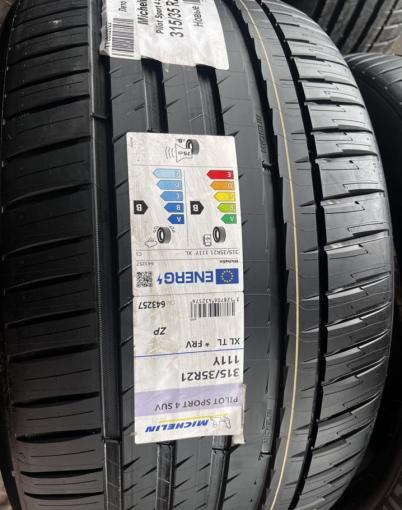 Michelin Pilot Sport 4 SUV 315/35 R21 и 285/40 R21