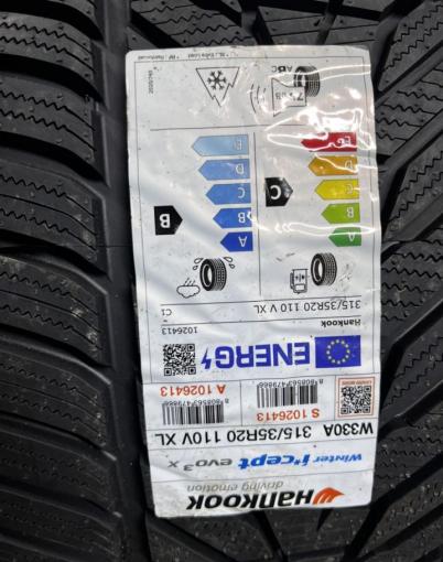Hankook Winter I&#39;Cept Evo 3 X W330A 275/40 R20 и 315/35 R20