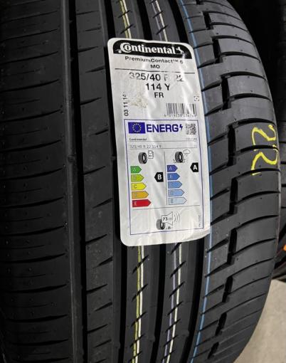 Continental PremiumContact 6 285/45 R22 и 325/40 R22