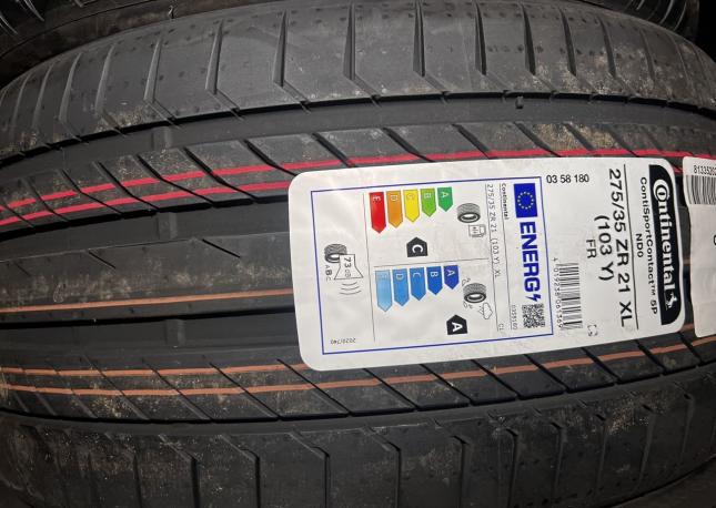 Continental ContiSportContact 5 275/35 R21 и 315/30 R21