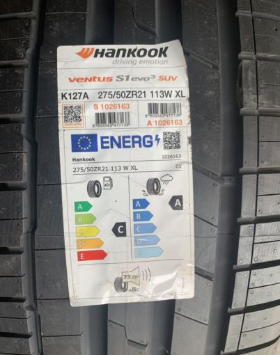 Hankook Ventus S1 Evo2 SUV K117A 275/50 R21 113W