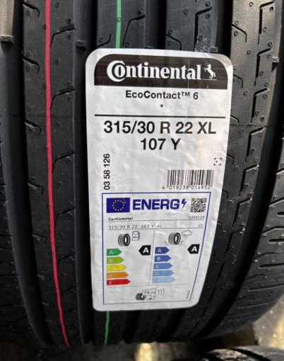 Continental EcoContact 6 315/30 R22