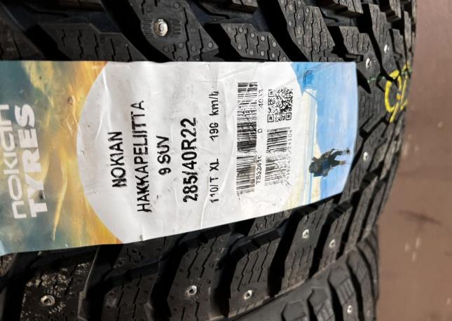 Nokian Tyres Hakkapeliitta 9C 285/40 R22