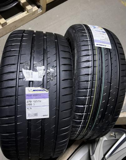 Michelin Pilot Sport 4 245/45 R19 и 275/40 R19