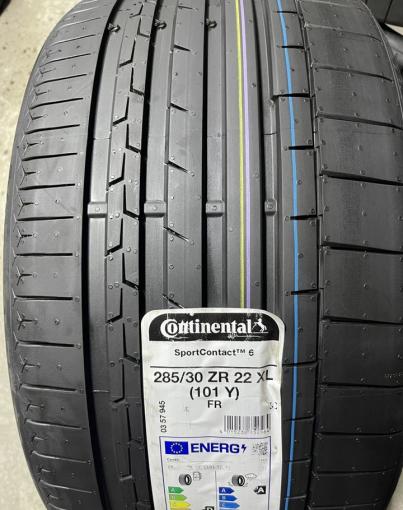 Continental SportContact 6 285/30 R22 101Y