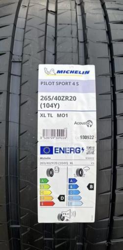 Michelin Pilot Sport 4 S 265/40 R20