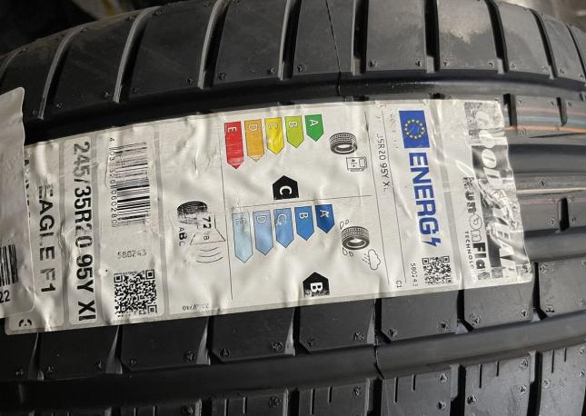 Goodyear Eagle F1 Asymmetric 5 245/35 R20 и 275/30 R20 Y