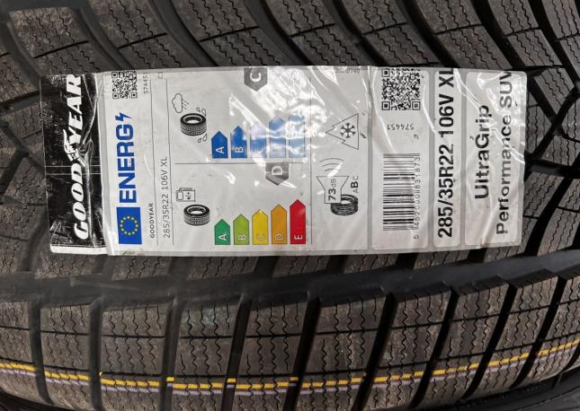 Goodyear UltraGrip Performance Gen-1 285/35 R22