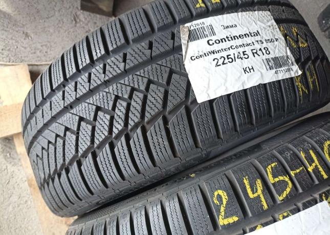 Continental ContiWinterContact TS 830 P 245/40 R18 и 225/45 R18