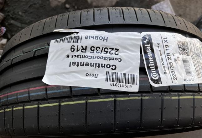 Continental SportContact 6 225/35 R19