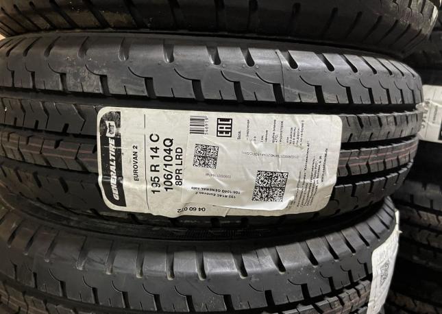 General Tire Eurovan 2 195 R14 106Q