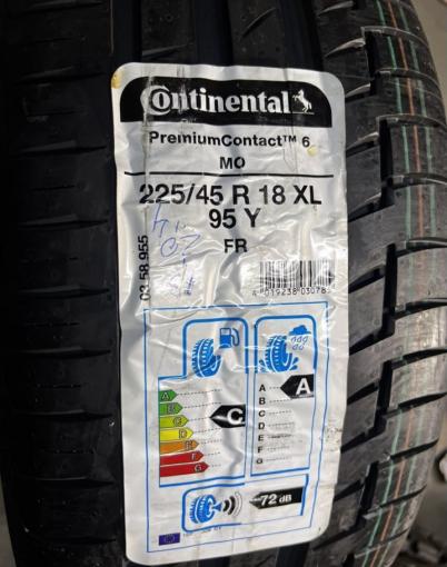 Continental PremiumContact 6 225/45 R18