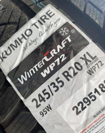 Kumho WinterCraft WP72 245/35 R20 и 275/30 R20 W