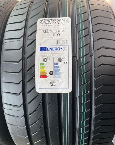 Continental ContiSportContact 5 285/40 R22 и 325/35 R22 106Y