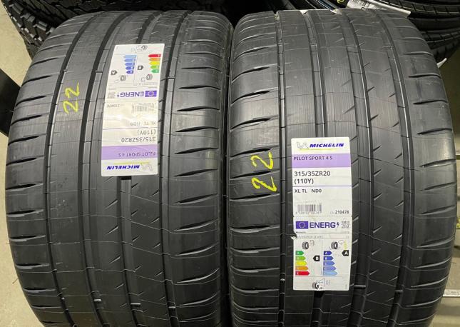 Michelin Pilot Sport 4 S 315/35 R20 110Y